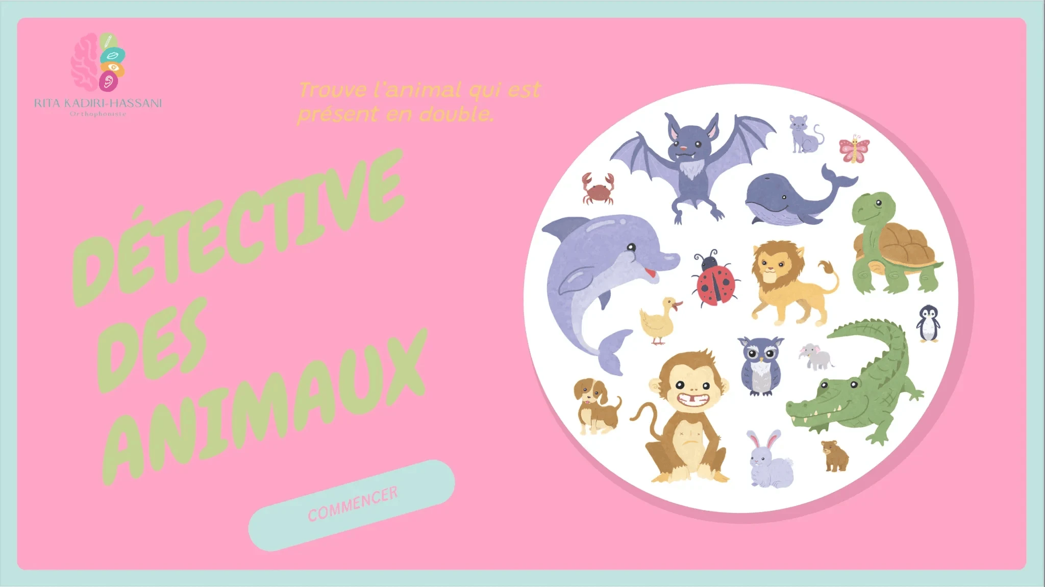 Mission D&eacute;tective : Les Animaux