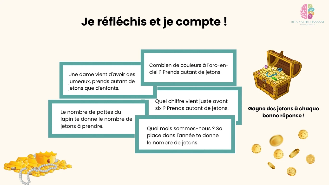 Je r&eacute;fl&eacute;chis et je compte !